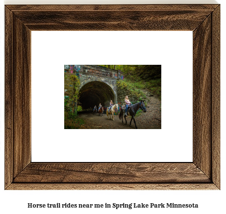 horse trail rides near me in Spring Lake Park, Minnesota